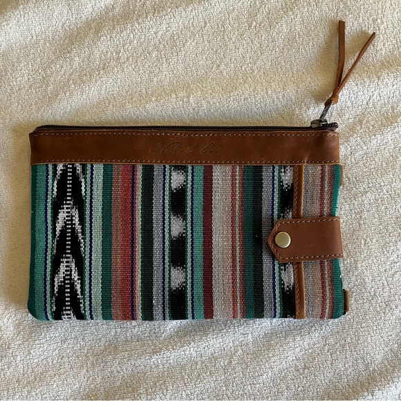 Nena & Co. Blue Lagoon Everything Clutch - Picture 2 of 5